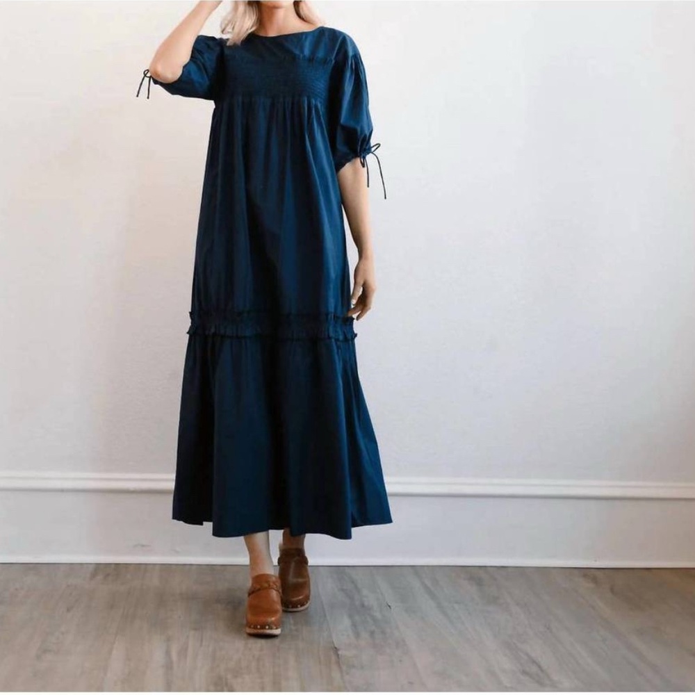 ISO SUNSHINE TIENDA katrin dress in navy